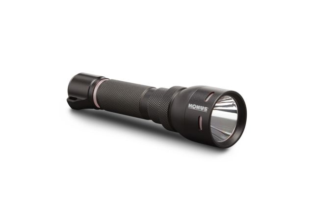 Konus Tactical Rechargeable Flashlight w/LED light 800 Lumen Output Black - Konus