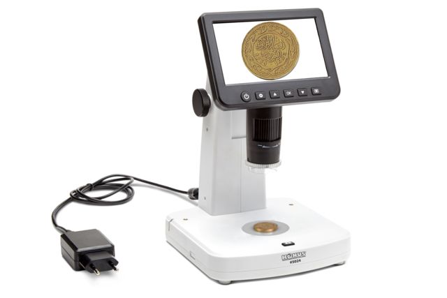 Konus Zoom Digital Microscope 10x-300x w/ LCD Screen White