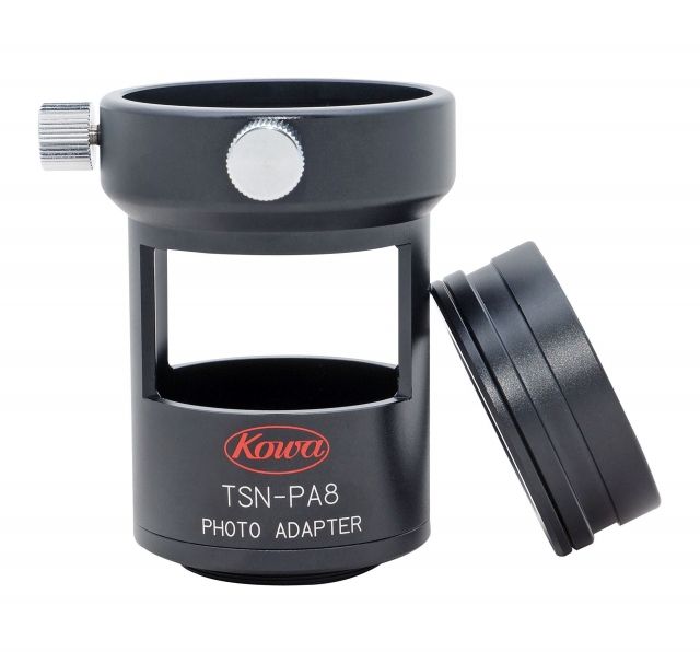 Kowa Photo Adapter for TSN-82SV/660M/600 Scopes and Zoom Eyepieces Black Small