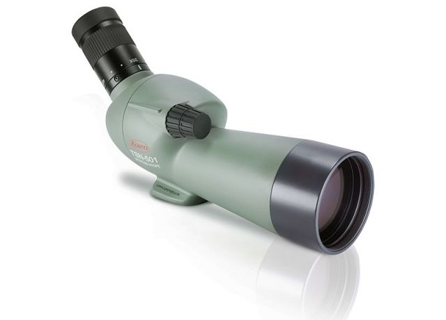 USED Kowa TSN-501 50mm Angled Spotting Scope w/ 20-40x Zoom Eyepiece Green Compact TSN-501 EDEMO1 Used Condition Like New Inspect and Rebox - Kowa