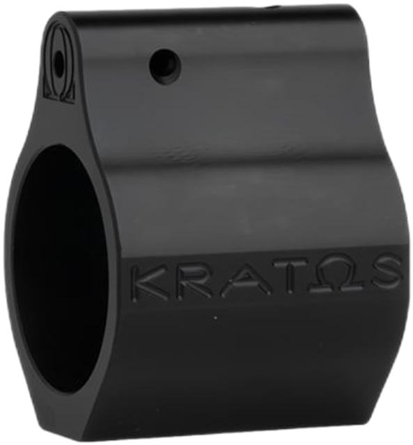 Kratos Design Group Gas Block Black .750in - Kratos Design Group