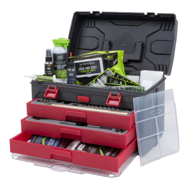 Krome Gun Center Toolbox Cleaning Kit Black - Krome