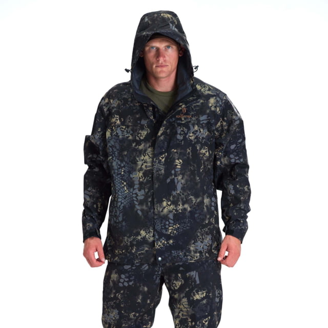 Kryptek Jupiter Rain Jacket - Men's Obskura Nox 3XL