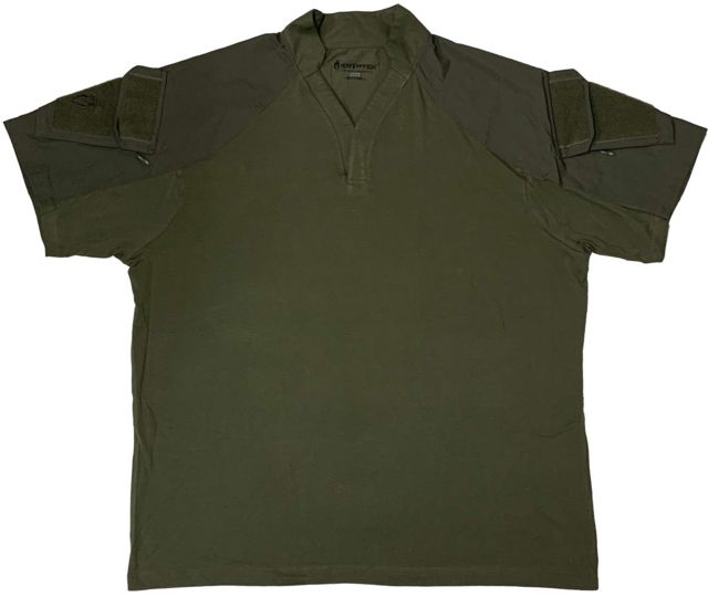Kryptek Tactical Short Sleeve Rugby - Men's Ranger Green 2XL