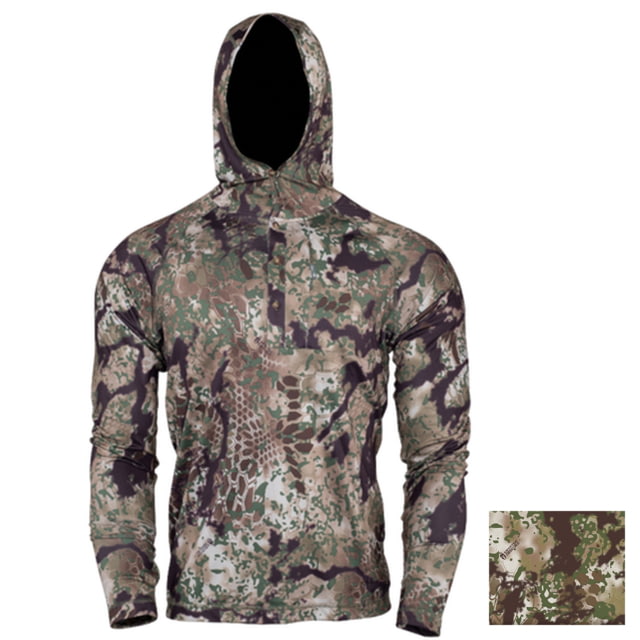 Kryptek Sonora Hooded Shirts - Men's Obskura Transitional XXL/Reg - Kryptek