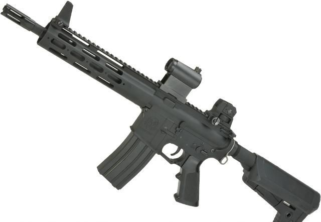 Krytac / KRISS USA Alpha CRB Airsoft AEG Rifle Black Large - Krytac / Kriss Usa