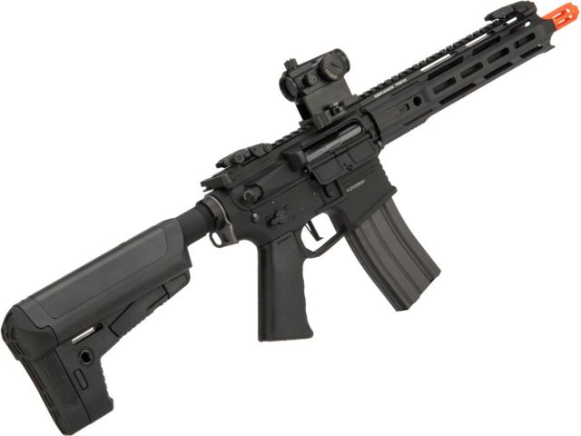 Krytac / KRISS USA Full Metal Trident MKII-M CRB Airsoft AEG Rifle Black Large - Krytac / Kriss Usa