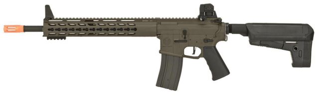 Krytac / KRISS USA Full Metal Trident MKII SPR/PDW Upper Airsoft AEG Rifle Package Dark Earth Large - Krytac / Kriss Usa