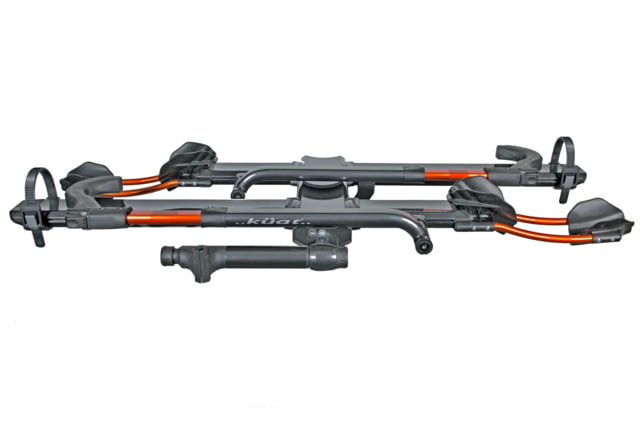 Kuat 2in NV 2.0 - 2-Bike Rack, Black Metallic and Gray Anodize, NV22B