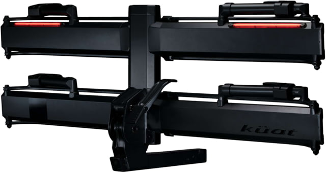 Kuat Piston Pro X 1.25in LED Dual Ratchet Platform Rack with Kashima Galaxy Gray