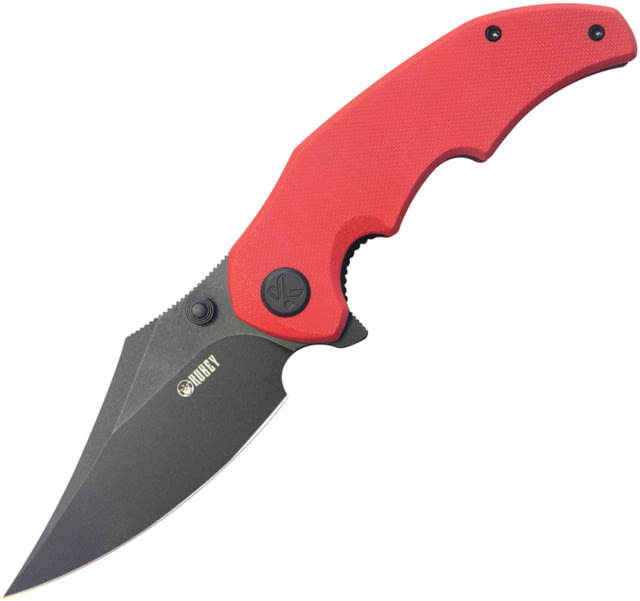 Kubey Ceto Camp Linerlock Red G10 - Kubey