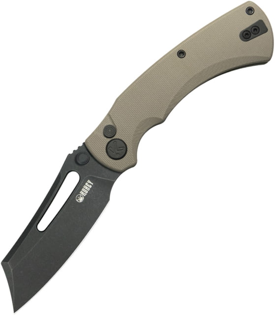 Kubey Dheo EDC Button Lock Tan - Kubey