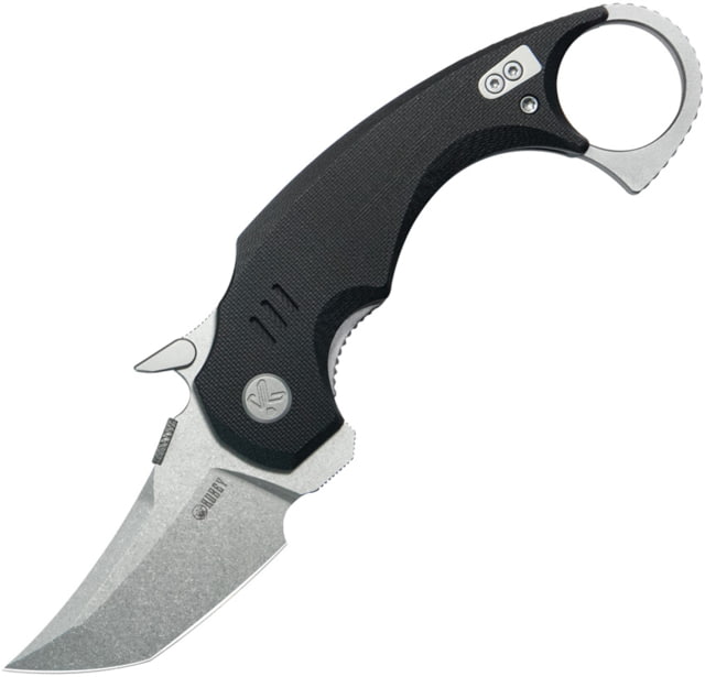 Kubey Jaw Karambit Linerlock Black - Kubey