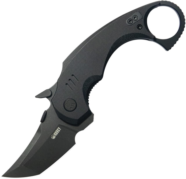 Kubey Jaw Karambit Linerlock Black - Kubey