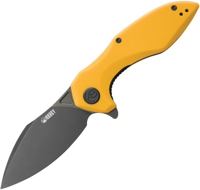 Kubey Noble Linerlock Black Yellow - Kubey