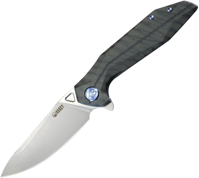 Kubey Nova Framelock Flame Titanium - Kubey