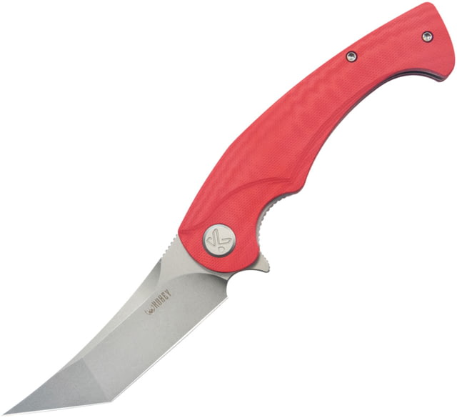 Kubey Scimitar Linerlock Tanto Red - Kubey