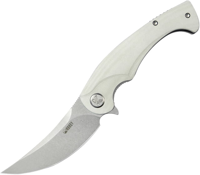 Kubey Scimitar Linerlock White - Kubey