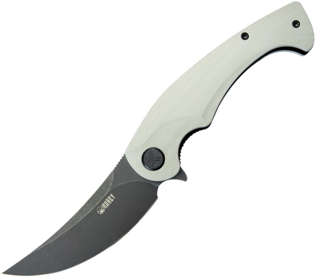 Kubey Scimitar Linerlock White - Kubey