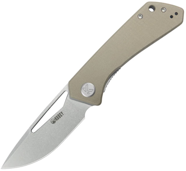 Kubey Thalia Front Flipper Tan G10 - Kubey