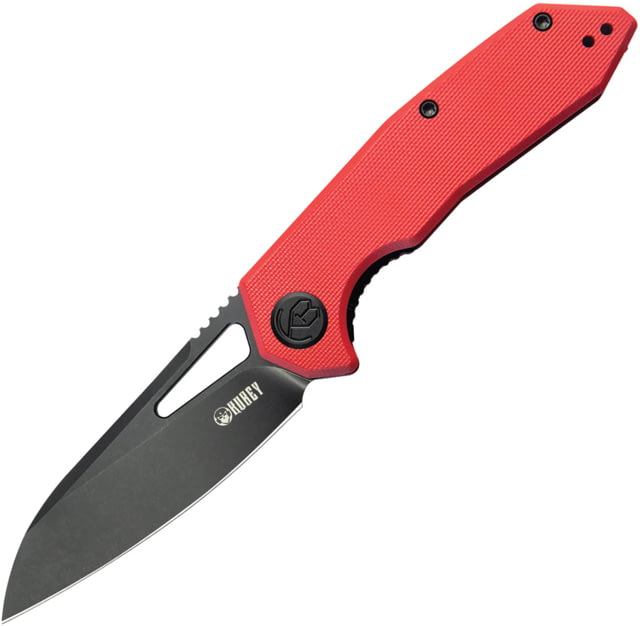 Kubey Vagrant Linerlock Black Red - Kubey