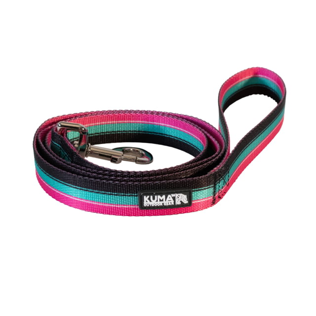 Kuma Outdoor Gear Backtrack Dog Leash Vice Black/Pink/Teal