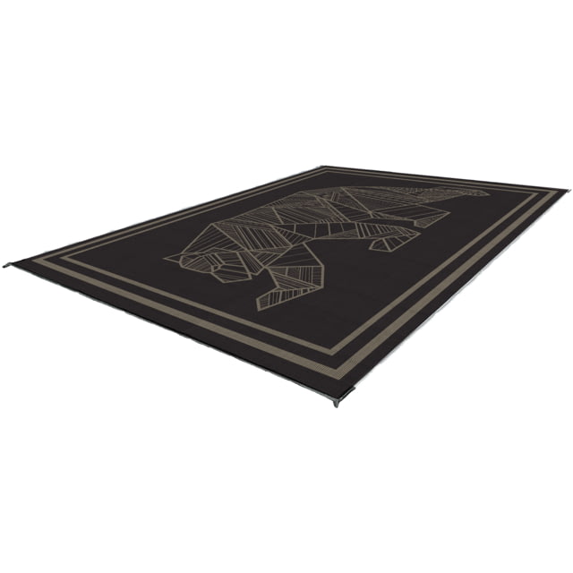 Kuma Outdoor Gear Outdoor Mat Bear 12ft x 9ft Black/Khaki