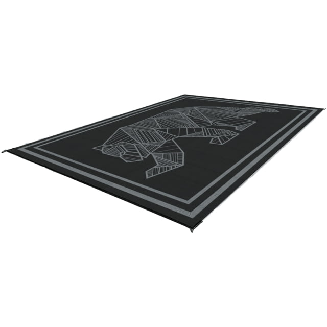 Kuma Outdoor Gear Outdoor Mat Bear 12ft x 9ft Black/Grey