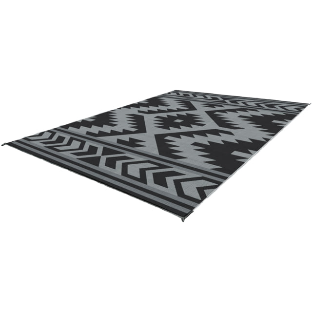 Kuma Outdoor Gear Sante Fe Boho Outdoor Mat 12ft x 9ft Black/Grey