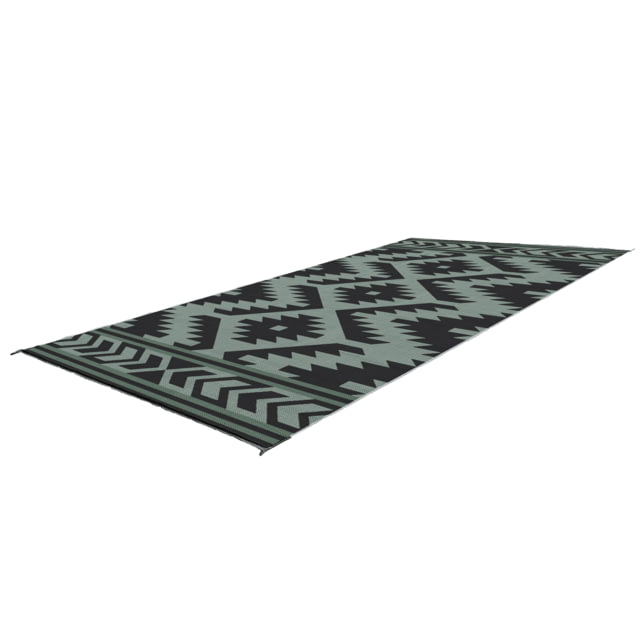 Kuma Outdoor Gear Sante Fe Boho Outdoor Mat 18ft x 9ft Sage/Black