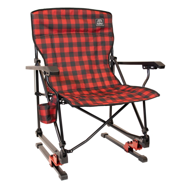 Kuma Outdoor Gear Spring Bear Chair Quad Fold Red/Black