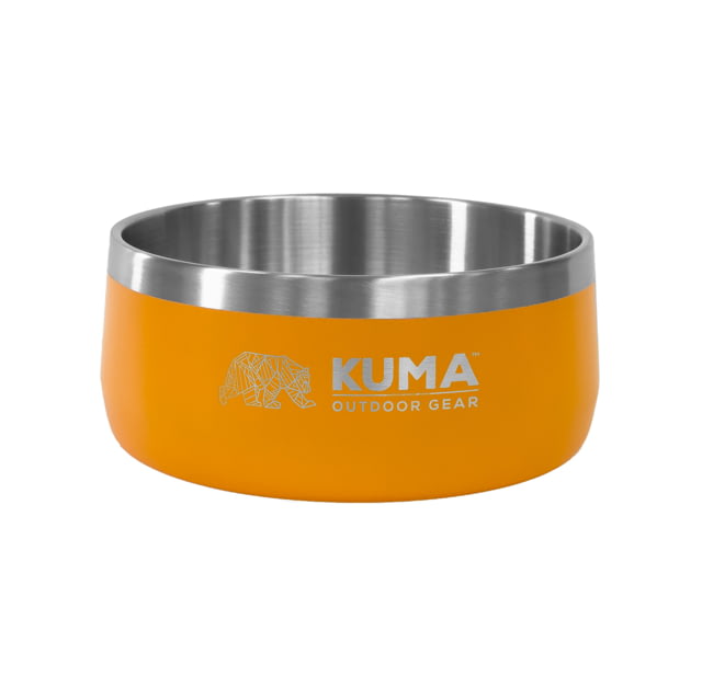 Kuma Outdoor Gear Stainless Steel Dog Bowl Orange - Kuma Outdoor Gear