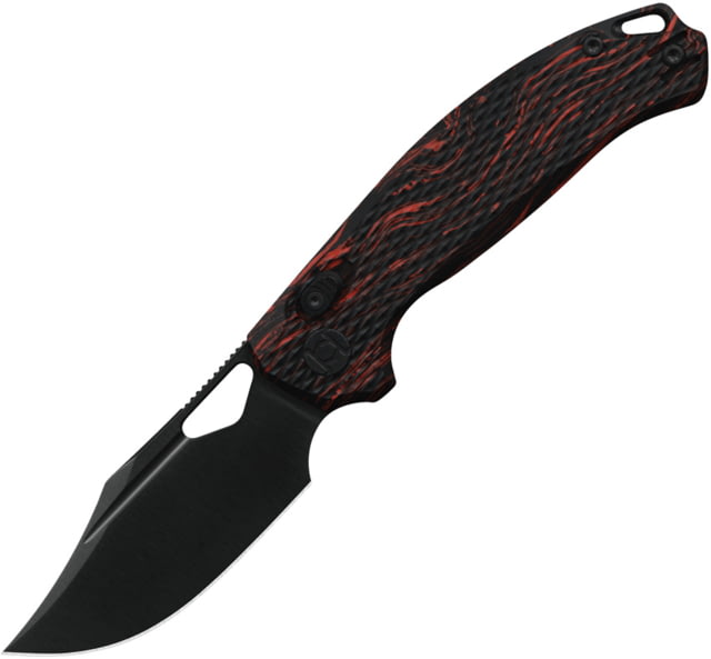 Kunwu Knives DJANGO Crossbar Lock Red/Blk KUN - Kunwu Knives