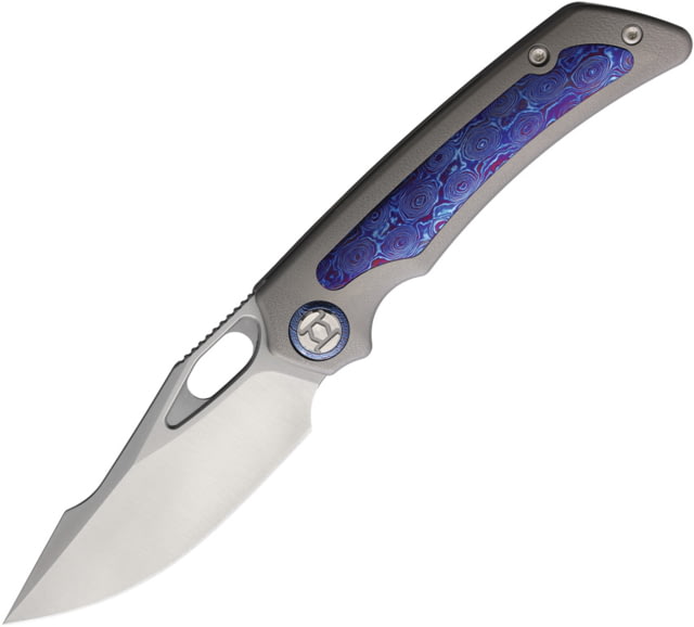 Kunwu Knives Jericho Framelock Timascus KUN - Kunwu Knives