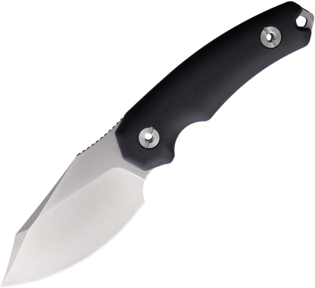 Kunwu Knives Stiffy D Fixed Blade Black KUN - Kunwu Knives