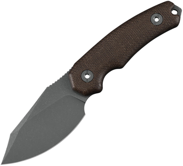 Kunwu Knives Stiffy D Fixed Blade Brown KUN - Kunwu Knives
