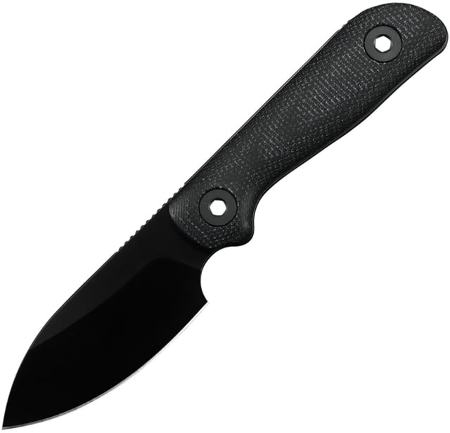 Kunwu Knives Stiffy P Fixed Blade DLC Black KUN - Kunwu Knives