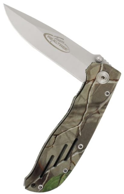 Utica Team Realtree Series Hi Tech Hunter 3.5in. Blade w/ Realtree Camo Handle - Utica