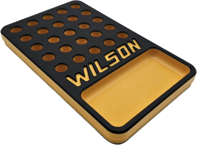 L.E. Wilson Ammo Tray - 25 Holes .473 Black/Yellow