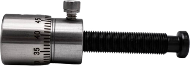L.E. Wilson SS Micrometer Stop Only Silver