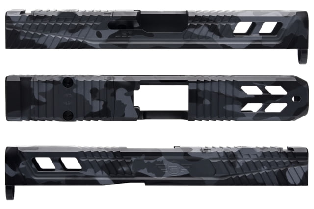 L2D Combat Catalyst Slide RMR Ready Glock 19 Gen 5 Dark Multicam Cerakote - L2D Combat