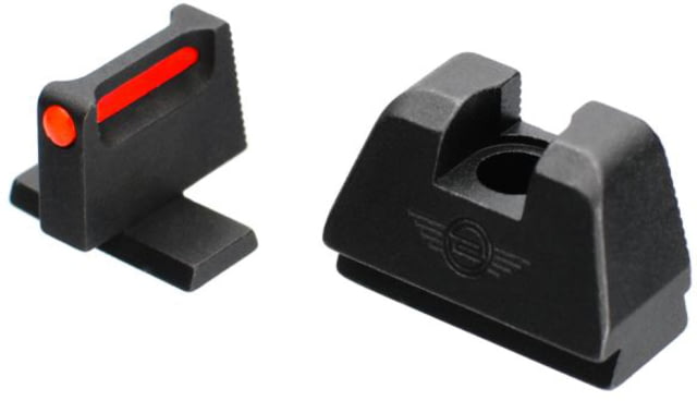 L2D Combat Co-Witness/Suppressor Fiber Optic Sight Set Sig P320 9mm / 40SW Red - L2D Combat