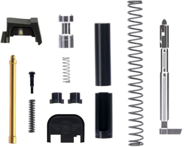 L2D Combat Competition Slide Parts Kit Glock 9mm Gen 3-4 Titanium Nitride - L2D Combat