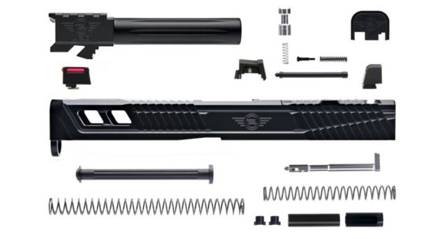 L2D Combat Complete Catalyst Upper Non-Threaded Glock 17 Gen 3 Black/Black - L2D Combat