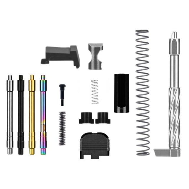 L2D Combat Enhanced Slide Parts Kit Glock 43/43X/48 Stainless - L2D Combat