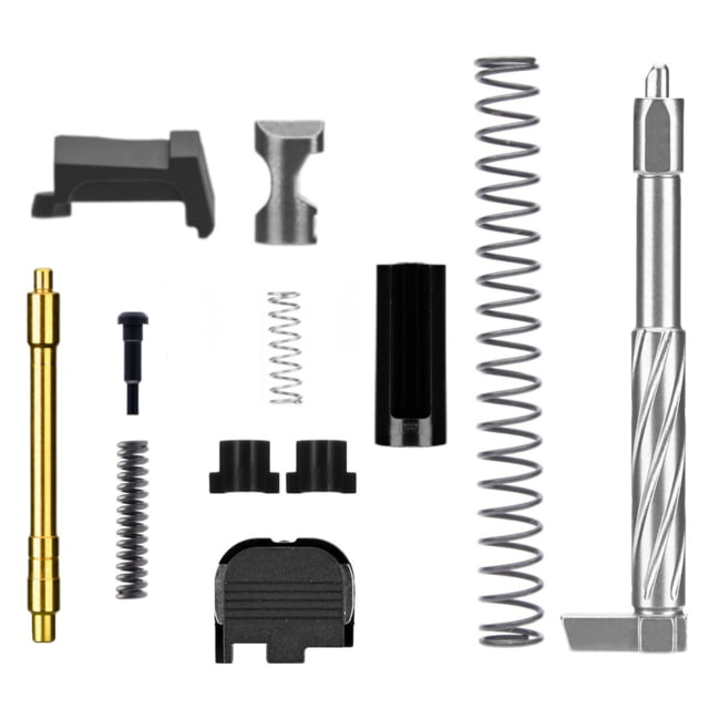 L2D Combat Enhanced Slide Parts Kit Glock 43/43X/48 TiN/Gold - L2D Combat