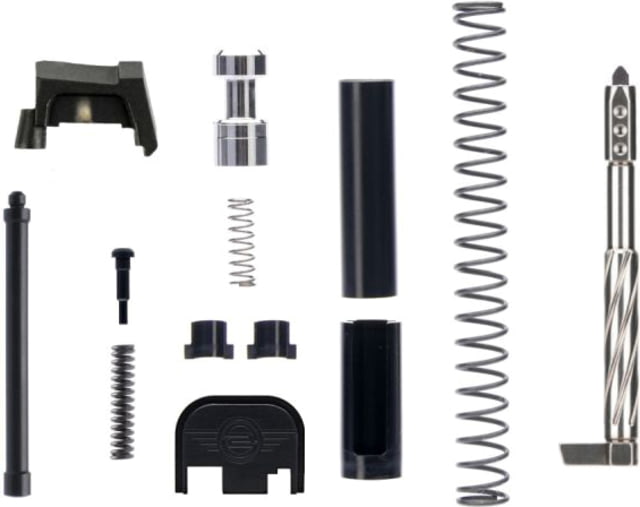 L2D Combat Enhanced Slide Parts Kit Glock 9mm Gen 3-4 Black - L2D Combat