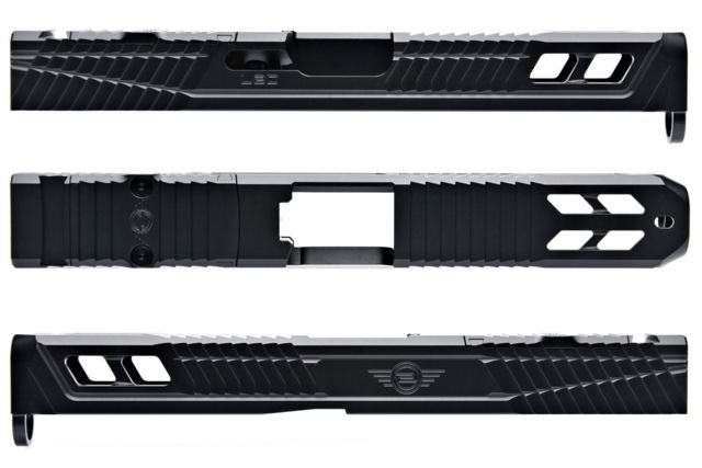 L2D Combat Catalyst Slide RMR Ready Glock 17 Gen 3 Black - L2D Combat