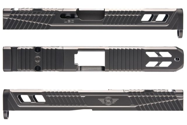 L2D Combat Catalyst Slide RMR Ready Glock 17 Gen 3 Metallic Gray - L2D Combat