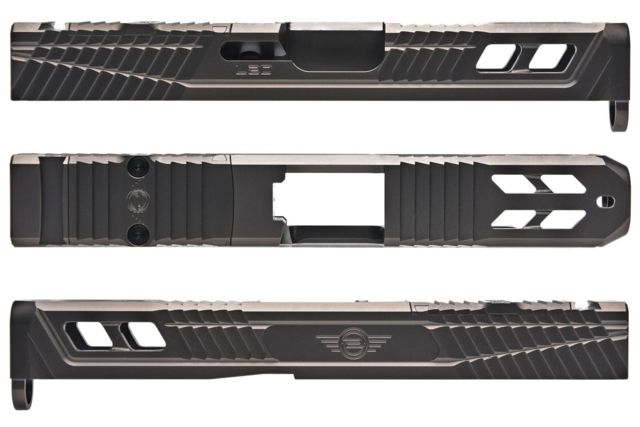 L2D Combat Catalyst Slide RMR Ready Glock 19 Gen 3 Graphite Grey - L2D Combat